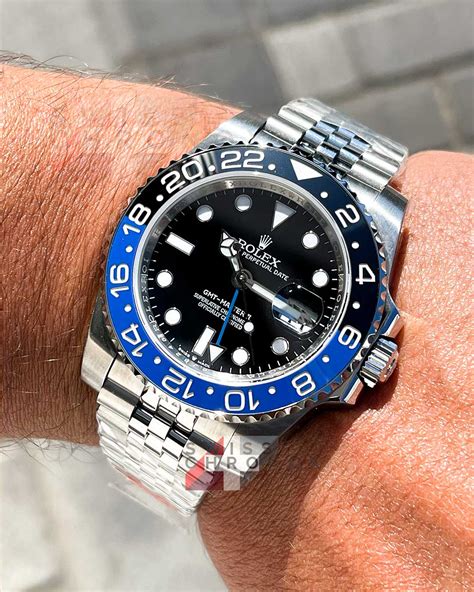 jual rolex gmt master ii batman|rolex gmt master 11 batman.